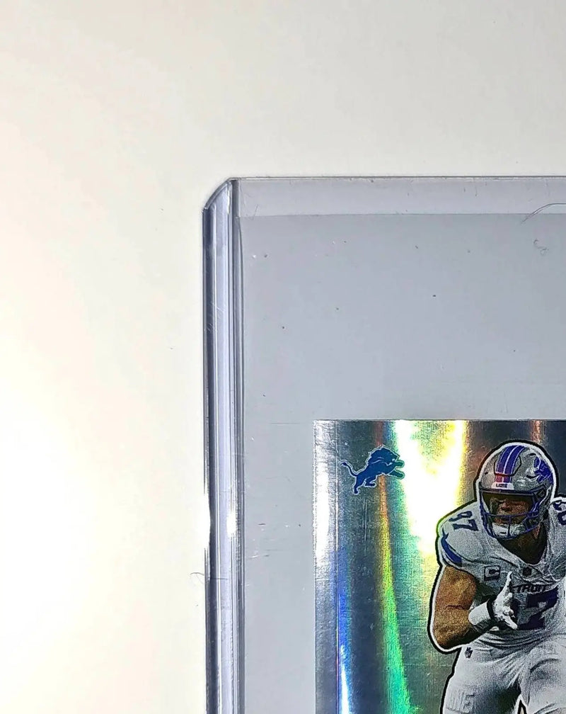 Aidan Hutchinson 2025 Panini NFL #389 Foil Sticker Detroit Lions