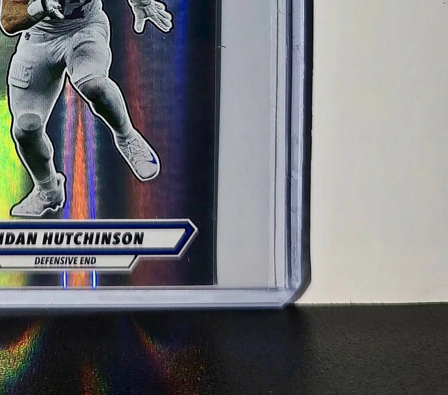 Aidan Hutchinson 2025 Panini NFL #389 Foil Sticker Detroit Lions