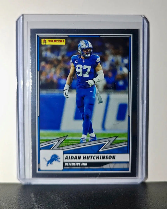 Aidan Hutchinson 2025 Panini NFL #39 Foil Sticker Card Detroit Lions - Football Card Single