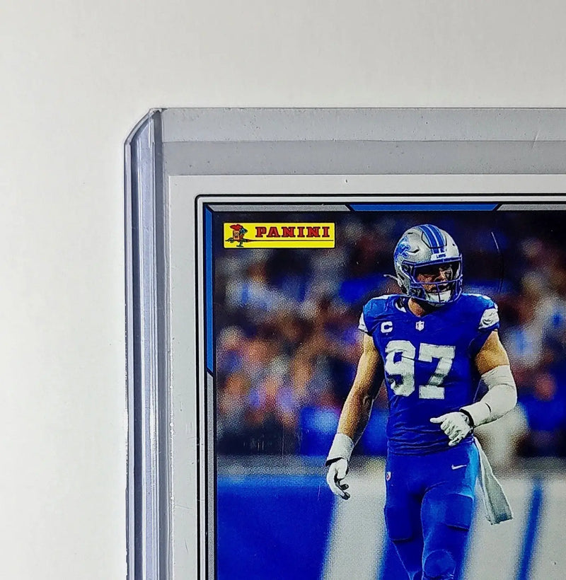 Aidan Hutchinson 2025 Panini NFL #39 Sticker Card Detroit Lions