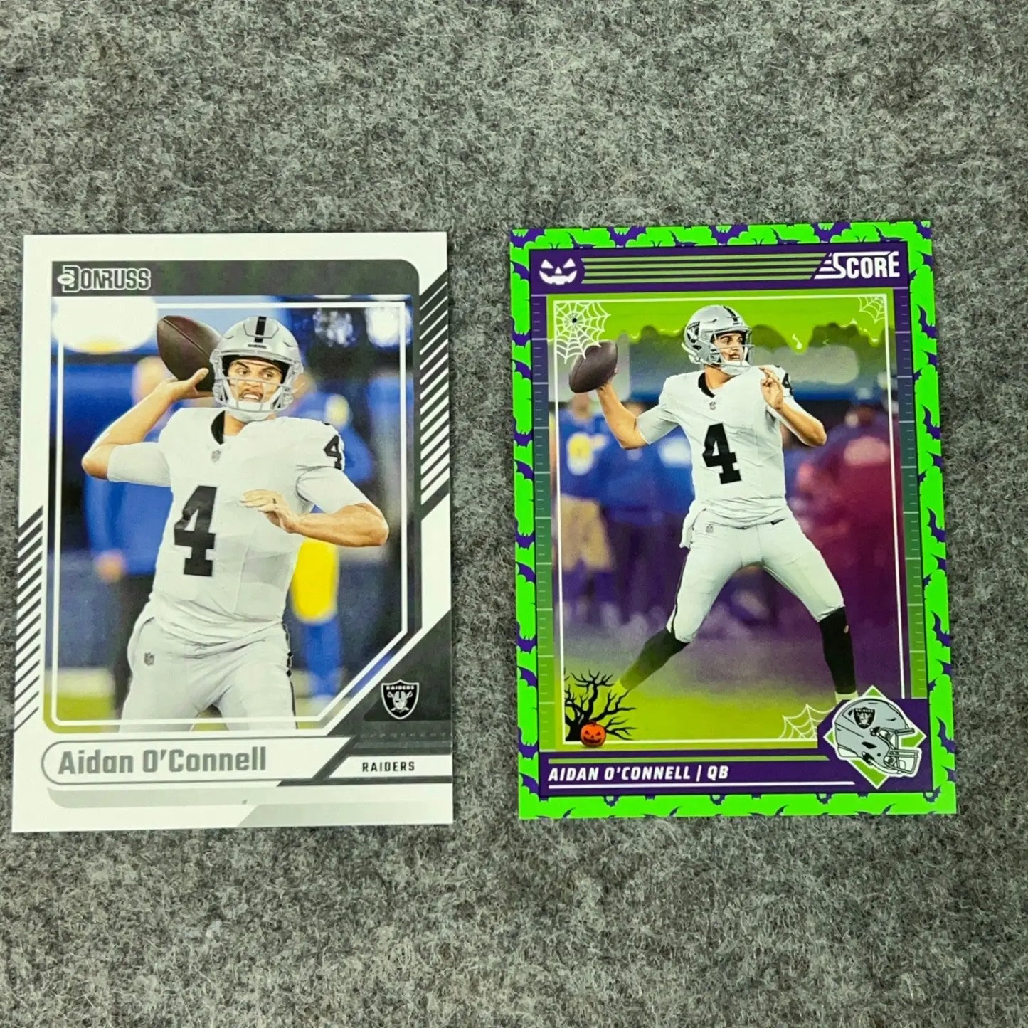 Aidan OConnell 2023 - 2024 Las Vegas Raiders Football Card You Choose Complete - Football Card Single