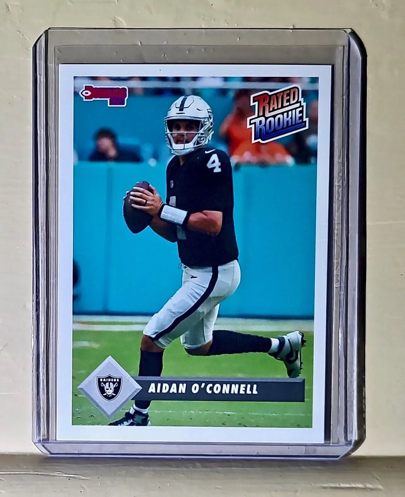 Aidan O’Connell 2023 Panini NFL Rated Rookie Retro #5 Card Raiders 1/629
