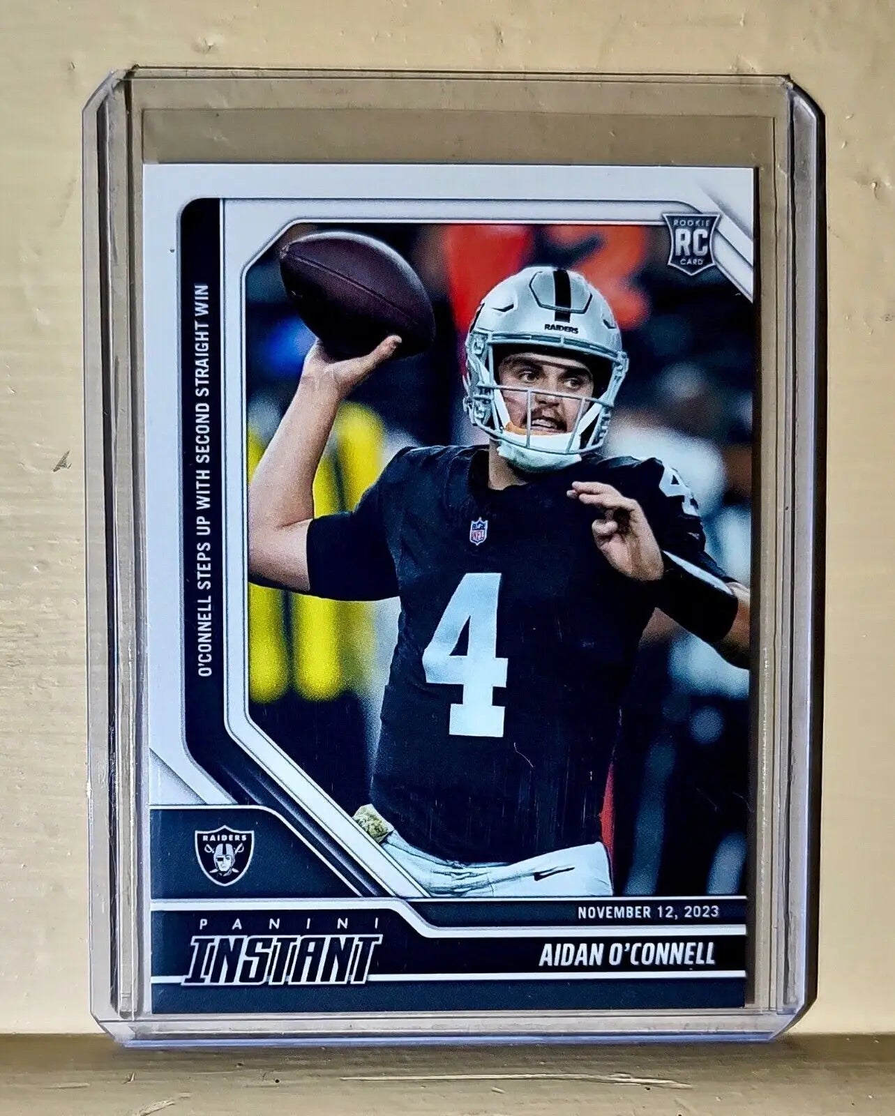 Aidan O’Connell 2023 Panini NFL Rookie Football #43 Card 1 of 129 Raiders - Football Card Single
