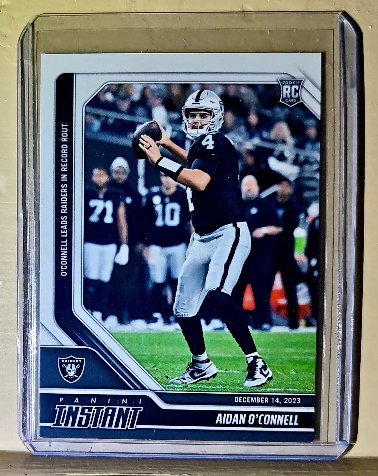 Aidan O’Connell 2023 Panini NFL Rookie Football #87 Card 1 of 174 Raiders - Football Card Single