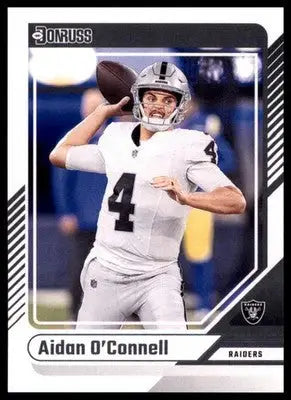Aidan O’Connell 2024 Donruss #30 Las Vegas Raiders - Football Card Single