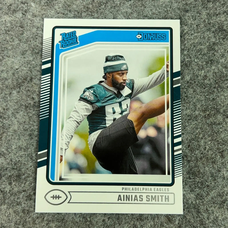 Ainias Smith Rookie 2024 Philadelphia Eagles Football Card You Choose Pick Set - 2024 Donruss #365 (RC)