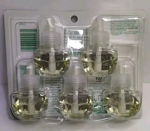 Air Wick Plug in Scented Oil 5 Refills Bonfire & Crisp Fall Air - General Merchandise