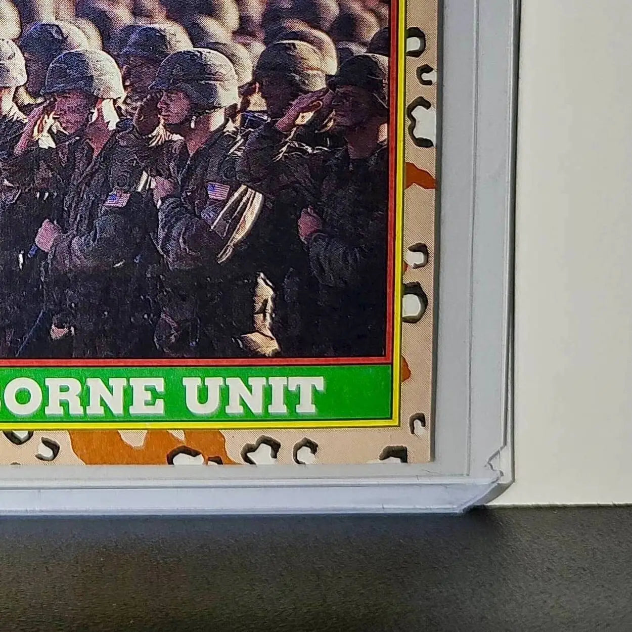Airborne Unit 1991 Topps Desert Storm #68 Card - Non-Sports Card Single