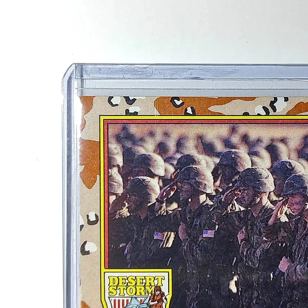 Airborne Unit 1991 Topps Desert Storm #68 Card - Non-Sports Card Single
