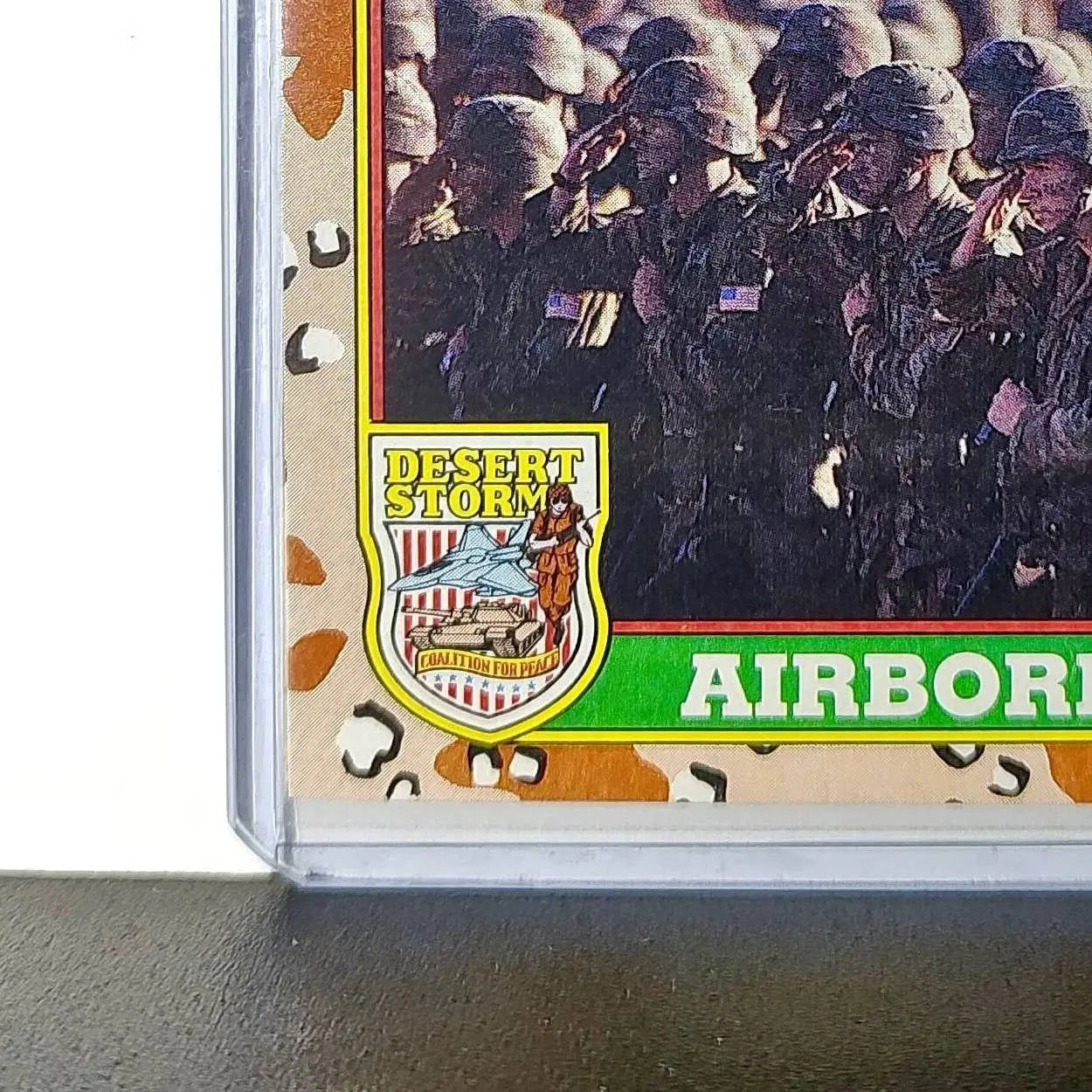 Airborne Unit 1991 Topps Desert Storm #68 Card - Non-Sports Card Single