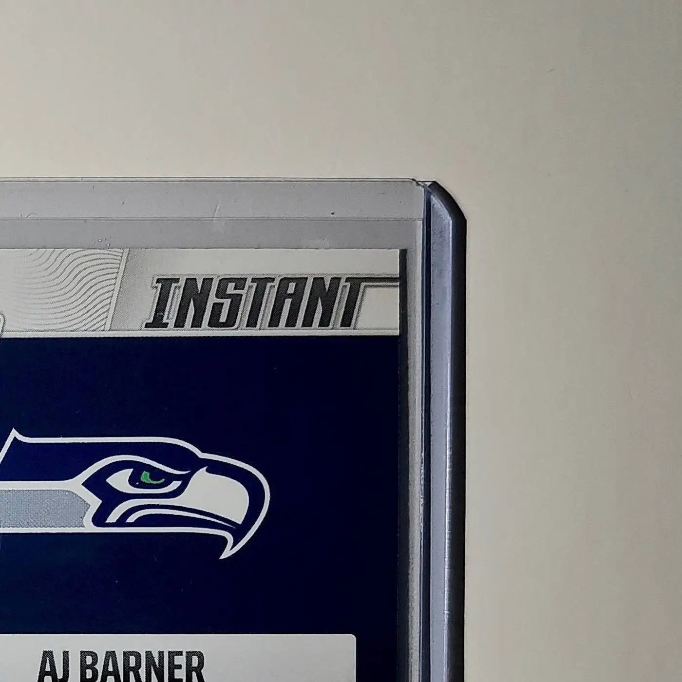 AJ Barner 2026 Panini NFL Super Bowl LIX Champions #9 Card Seattle Seahawks - Football Card Single