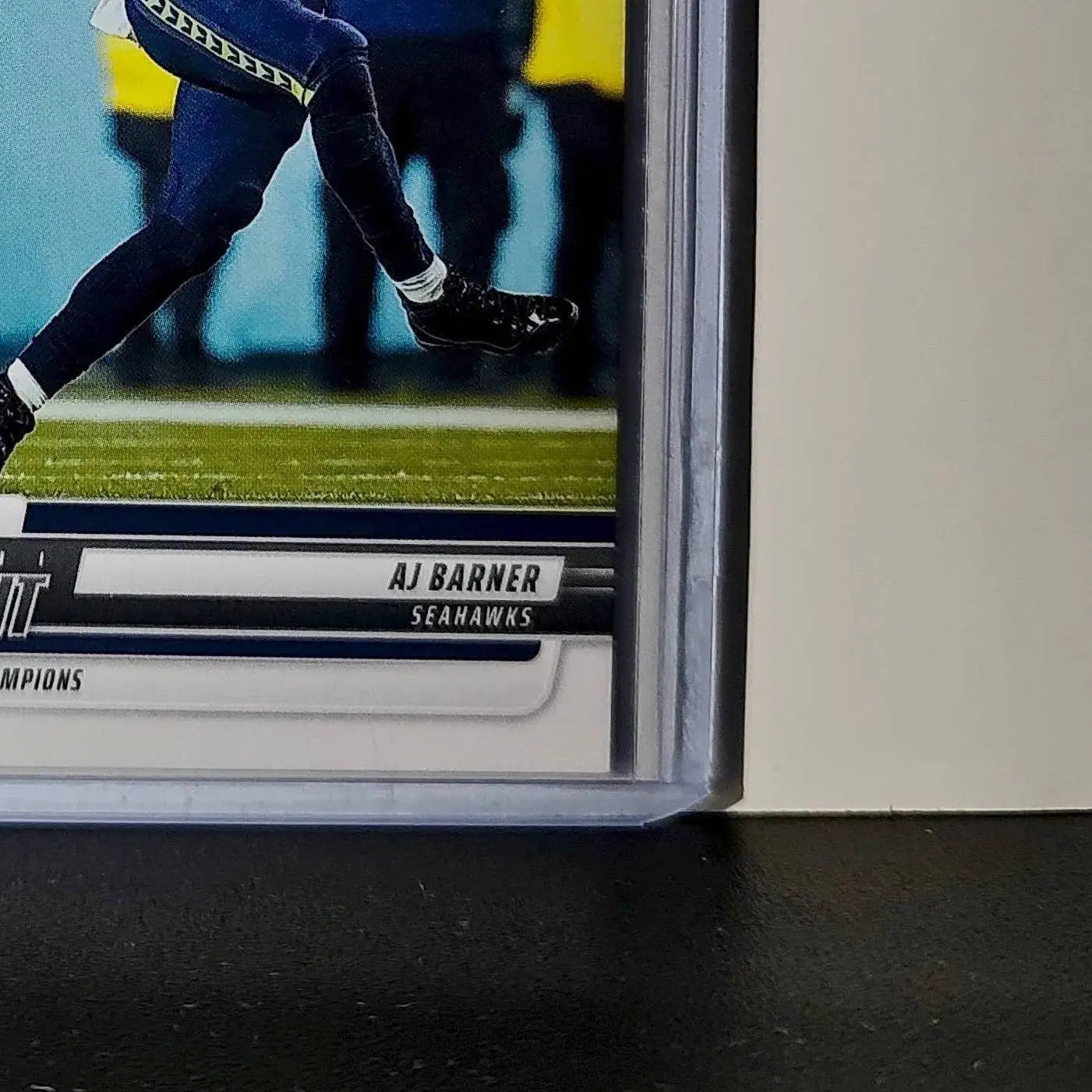 AJ Barner 2026 Panini NFL Super Bowl LIX Champions #9 Card Seattle Seahawks - Football Card Single