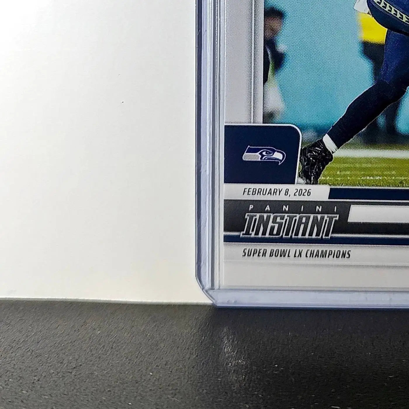 AJ Barner 2026 Panini NFL Super Bowl LIX Champions #9 Card Seattle Seahawks - Football Card Single