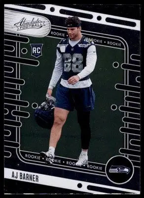 AJ Barner Rookie 2024 Panini Absolute Retail #184 Seattle Seahawks - Football Card Single