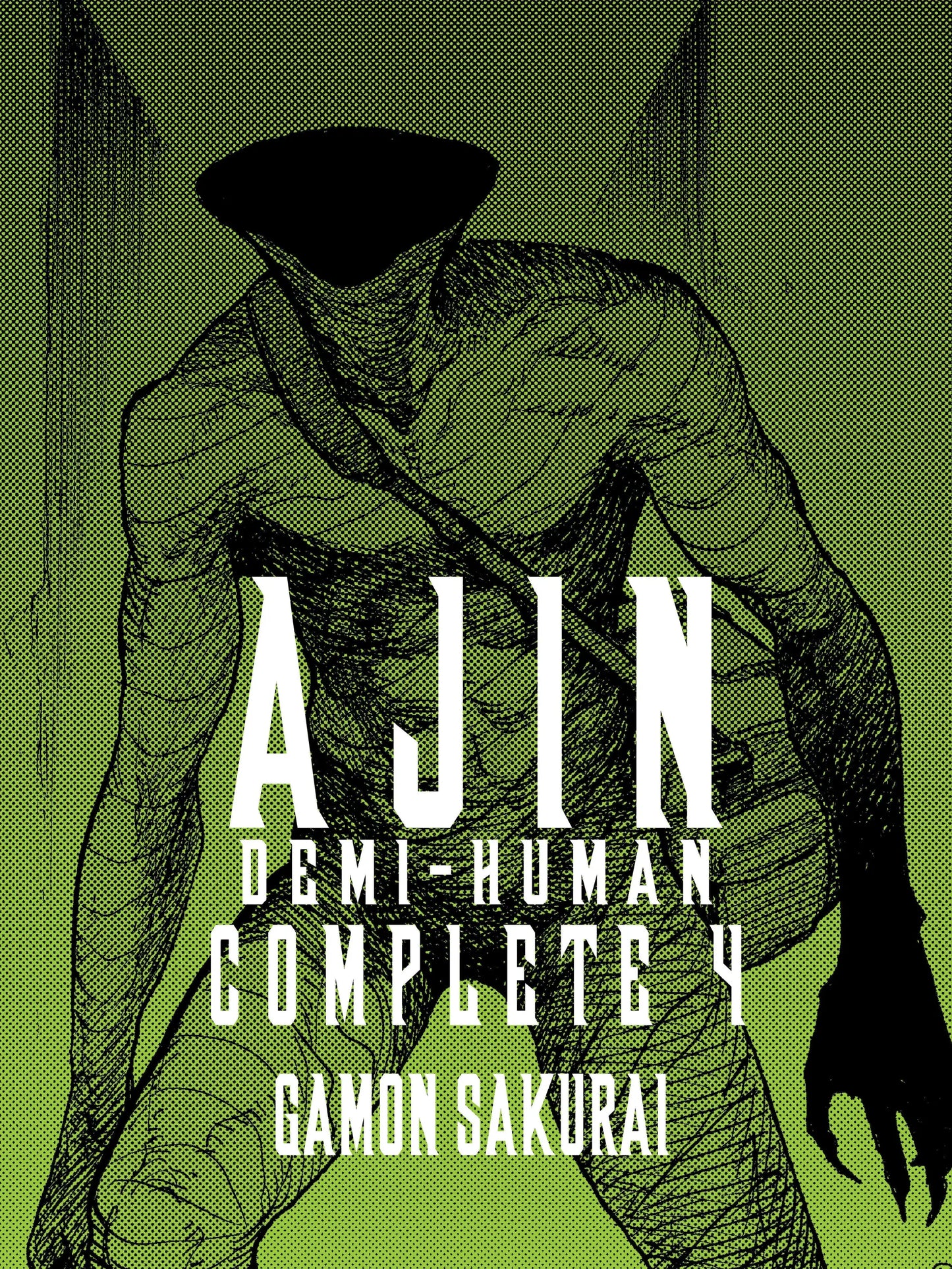 Ajin Demi-Human complete 4 manga cover art in omnibus format for collectors