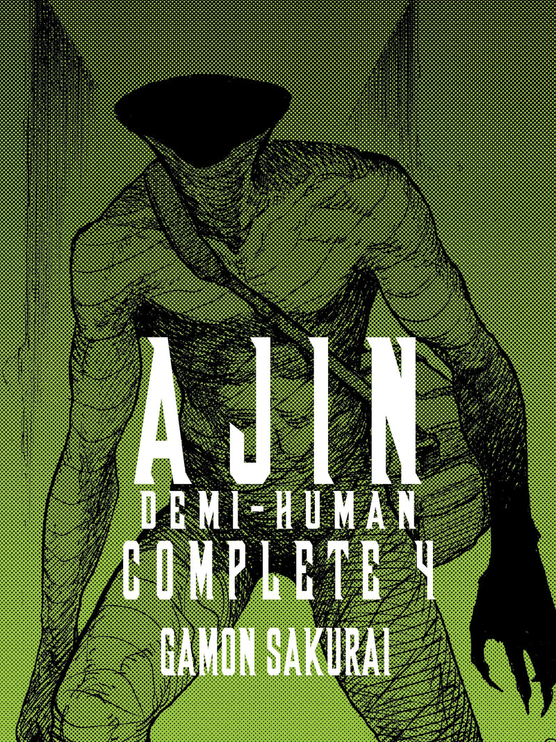 Ajin Demi-Human complete 4 manga cover art in omnibus format for collectors