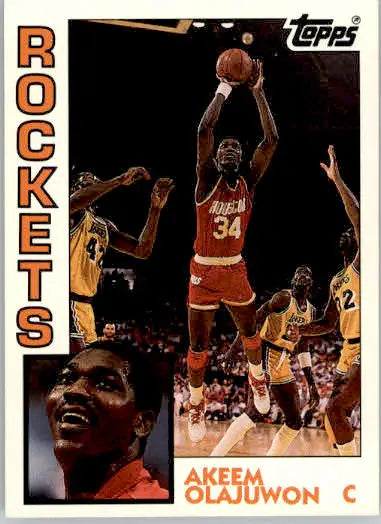 Akeem Olajuwon - 1992-93 Topps Archives - #54 - Basketball - Basketball Card Single