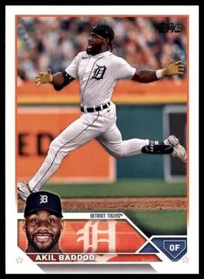 Akil Baddoo 2023 Topps #556 Detroit Tigers - Baseball Card Single