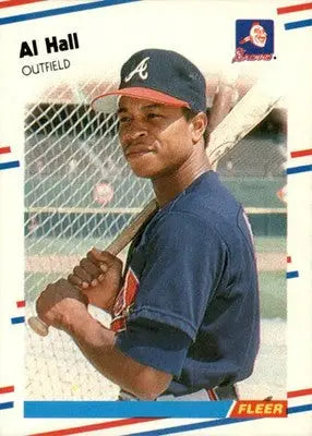 Al Hall - 1988 Fleer - #541 - Baseball - Baseball Card Single