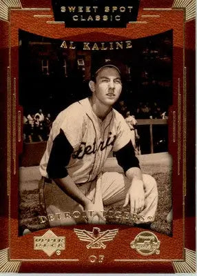 Al Kaline - 2004 Upper Deck Sweet Spot Classic - #1 - Baseball - Baseball Card Single