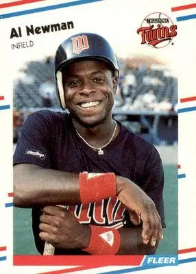 Al Newman - 1988 Fleer - #17 - Baseball - Baseball Card Single