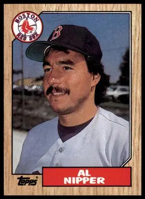 Al Nipper 1987 Topps #617 Boston Red Sox - Baseball Card Single