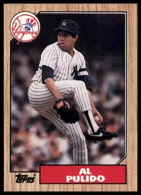 Al Pulido 1987 Topps #642 New York Yankees - Baseball Card Single
