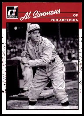 Al Simmons 2023 Donruss #281 Philadelphia Athletics - Baseball Card Single