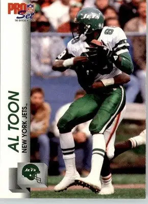 Al Toon - 1992 Pro Set - #606 - Football - Football Card Single