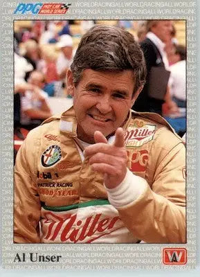Al Unser - 1991 All World - #35 - Racing - Racing Card Single