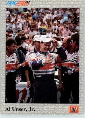 Al Unser Jr. - 1991 All World - #1 - Racing - Racing Card Single