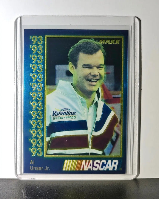 Al Unser Jr. 1993 Maxx Premier Plus Racing #46 NASCAR Card Hendrick Motorsports
