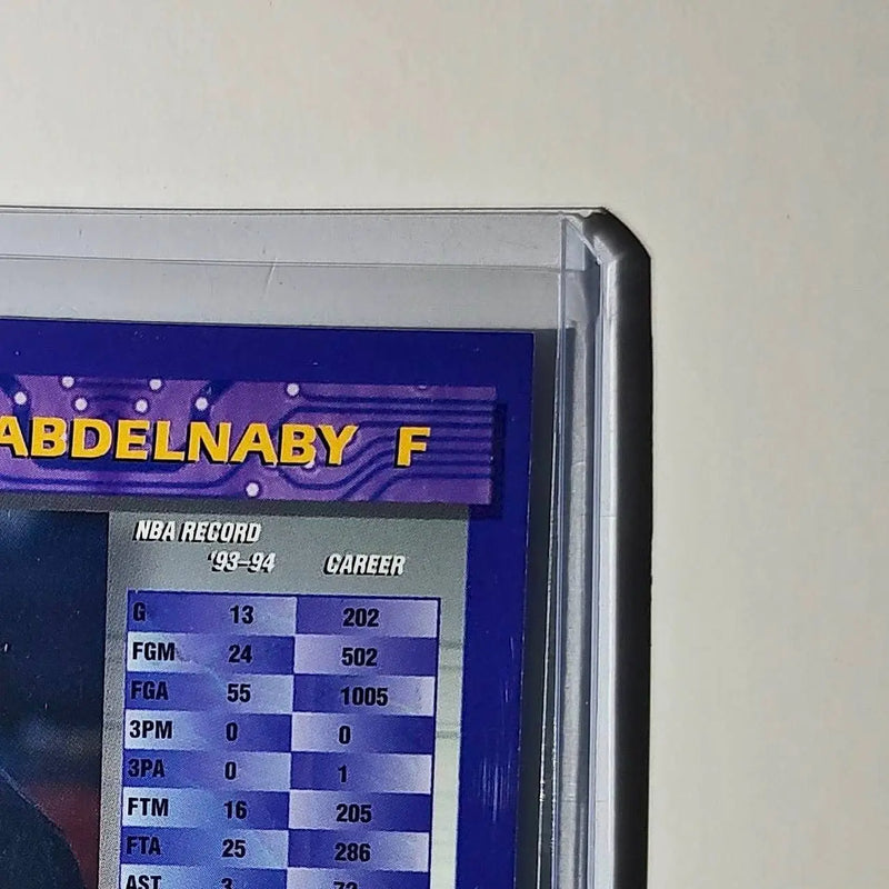 Alaa Abdelnaby 1994-95 Topps Finest #197 Basketball Card