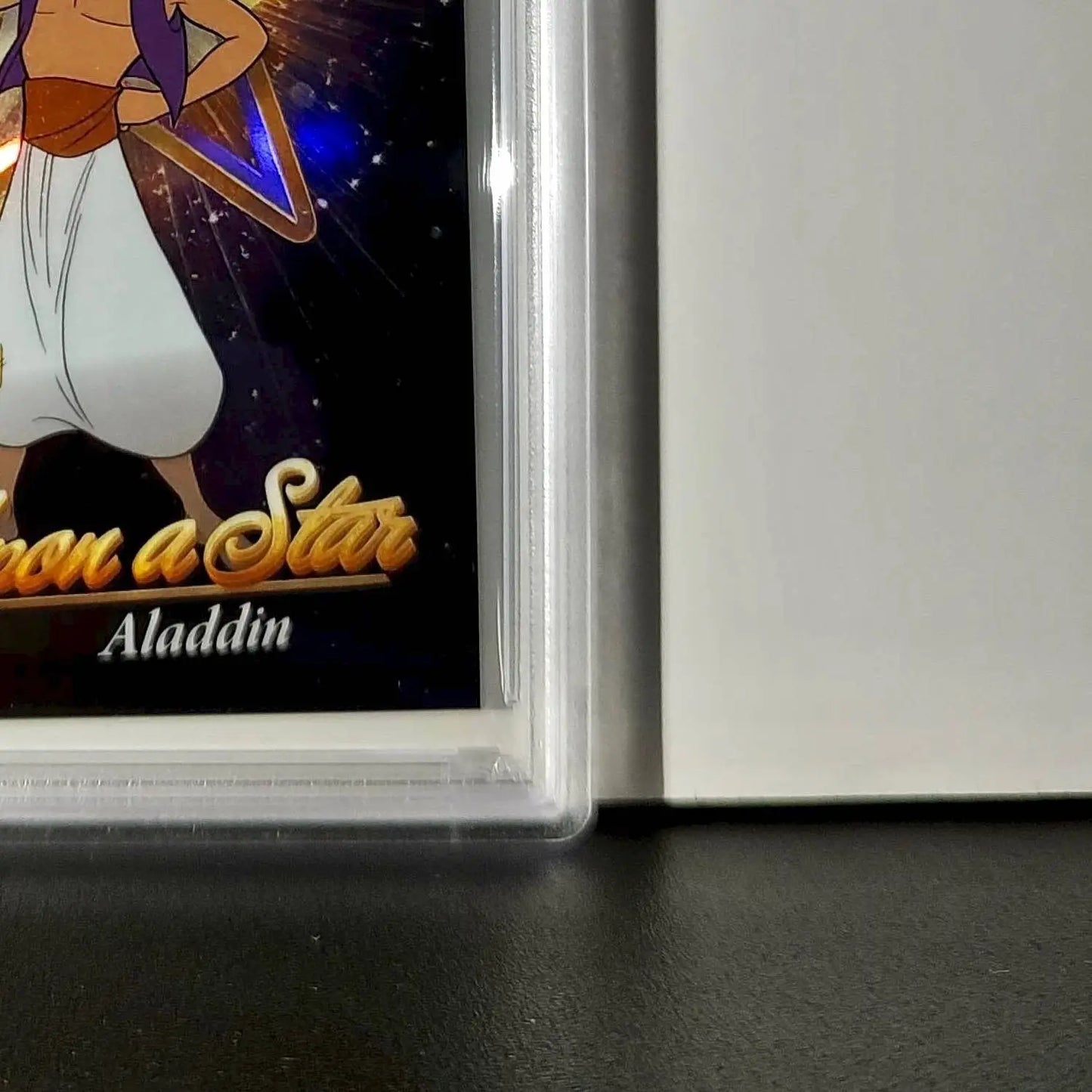 Aladdin 2025 Topps Chrome Disney #W-5 Wish Upon A Star Die Cut Aladdin PSA 9 - Non-Sports Card Single