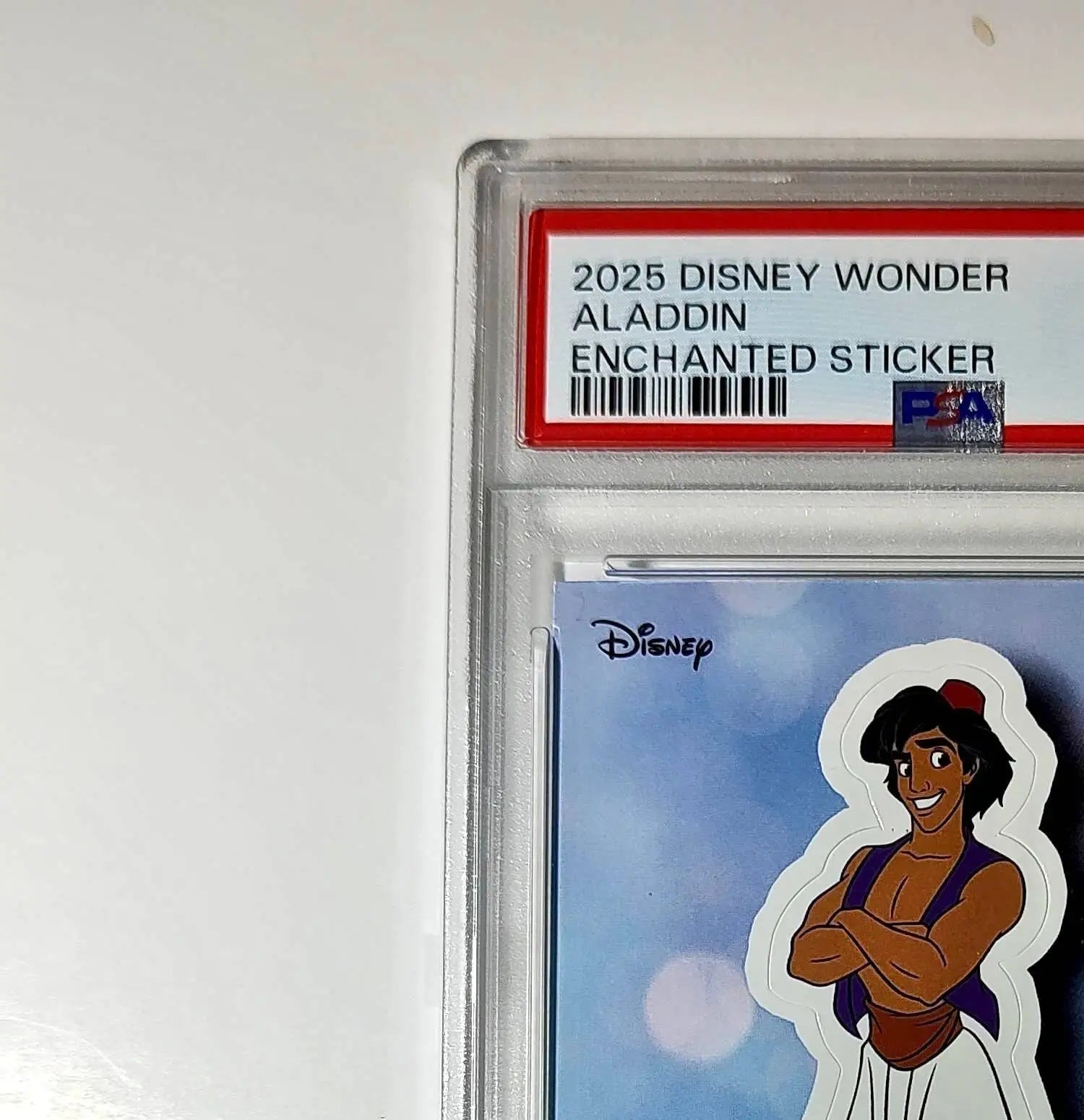Aladdin 2025 Topps Disney #ES-16 Enchanted Sticker Card Aladdin PSA 10 - Non-Sports Card Single