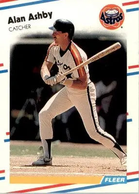 Alan Ashby - 1988 Fleer - #439 - Baseball - Baseball Card Single