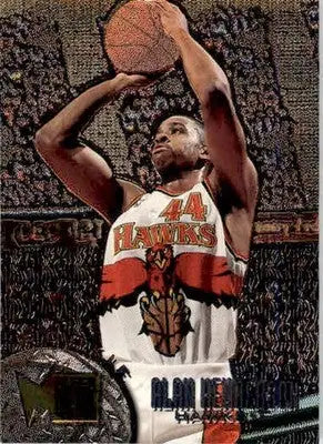 Alan Henderson - 1995-96 Metal - #123 - RC Basketball - Basketball Card Single