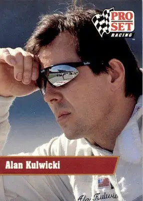 Alan Kulwicki - 1991 Pro Set - #93 - Racing - Racing Card Single
