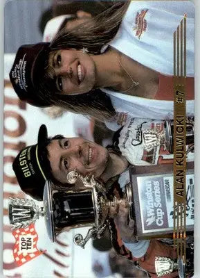 Alan Kulwicki - 1993 Action Packed - #40 - Racing - Racing Card Single