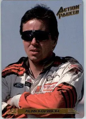 Alan Kulwicki - 1993 Action Packed - #64 - Racing - Racing Card Single