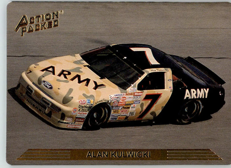 Alan Kulwicki - 1993 Action Packed - #AK6 - Alan Kulwicki Racing - Racing Card Single