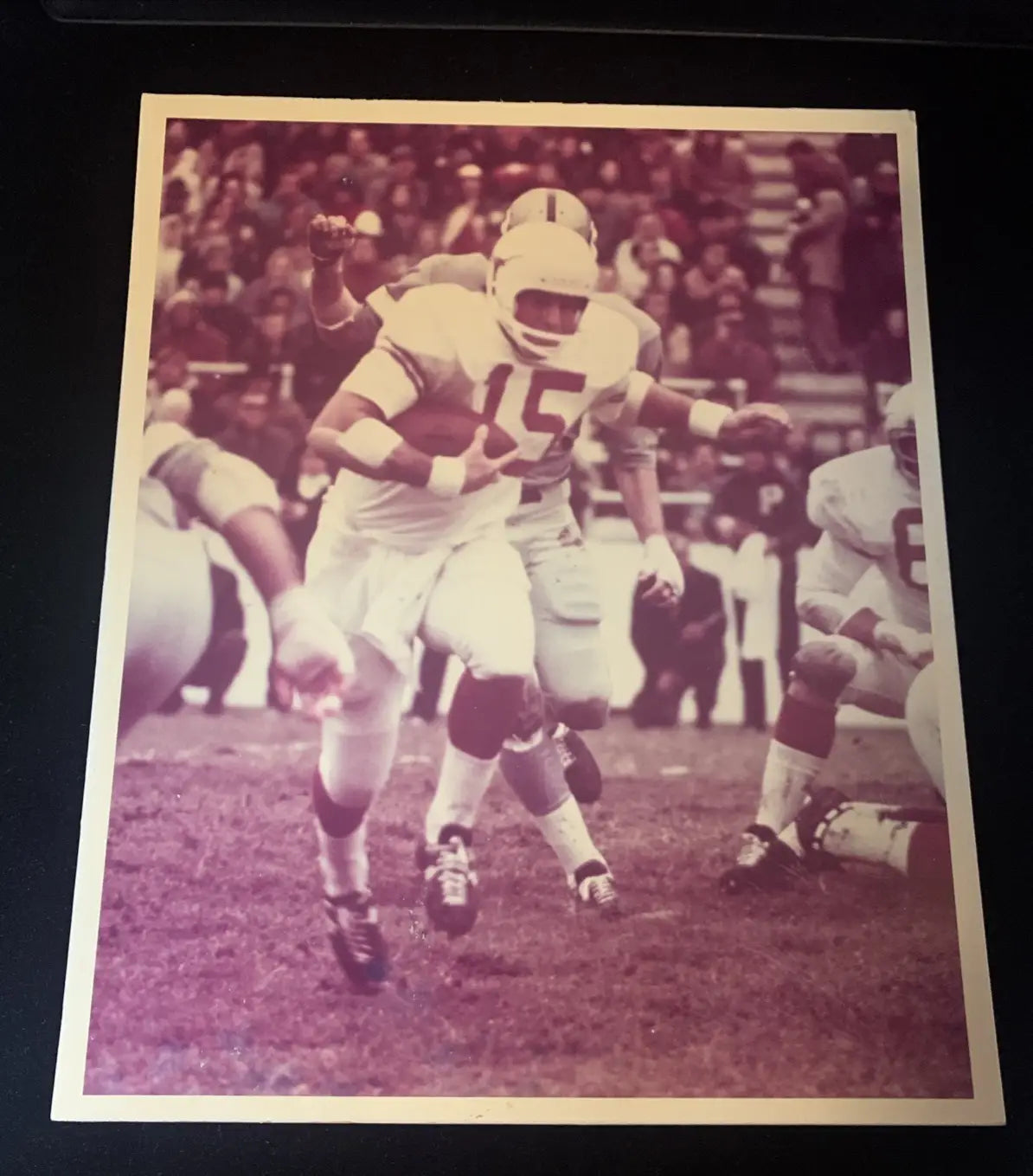 Alan Lowry 1972 Texas Longhorns Dave Campbell Texas Football 8x10 Proof Photo - Sports Memorabilia