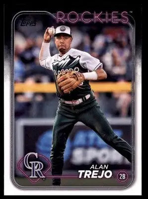 Alan Trejo 2024 Topps Update #US7 Colorado Rockies - Baseball Card Single
