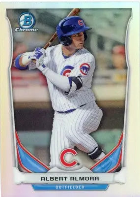 Albert Almora 2014 Bowman Chrome Prospects Refractor #CTP-35 Cubs