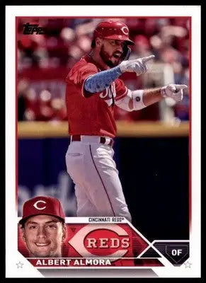 Albert Almora 2023 Topps #230 Cincinnati Reds - Baseball Card Single