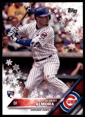 Albert Almora Rookie 2016 Topps Holiday #HMW94 Chicago Cubs - Baseball Card Single