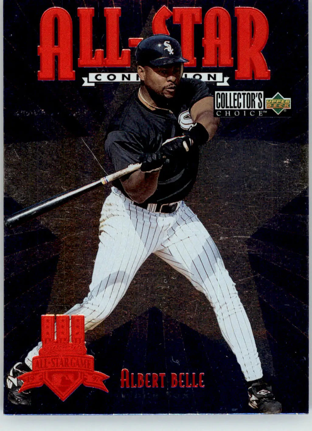 Albert Belle - 1997 Collector’s Choice - #7 - All-Star Connection Baseball - Baseball Card Single