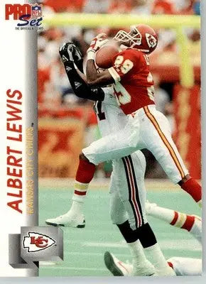 Albert Lewis - 1992 Pro Set - #532 - Football - Football Card Single