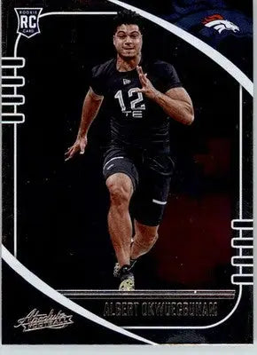 Albert Okwuegbunam - 2020 Panini Absolute - #104 - RC Retail Football - Football Card Single