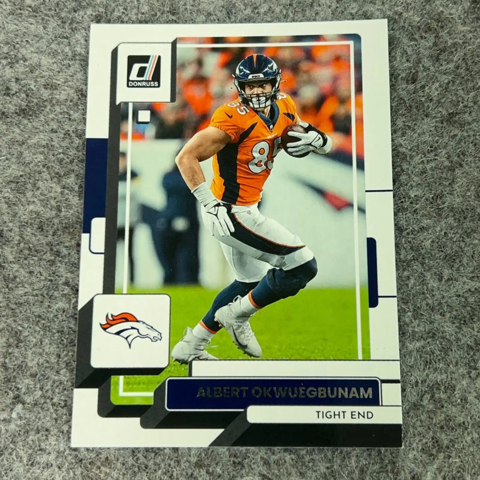 Albert Okwuegbunam Rookie Denver Broncos 2020 - 2022 Football Card You Choose - Football Card Single